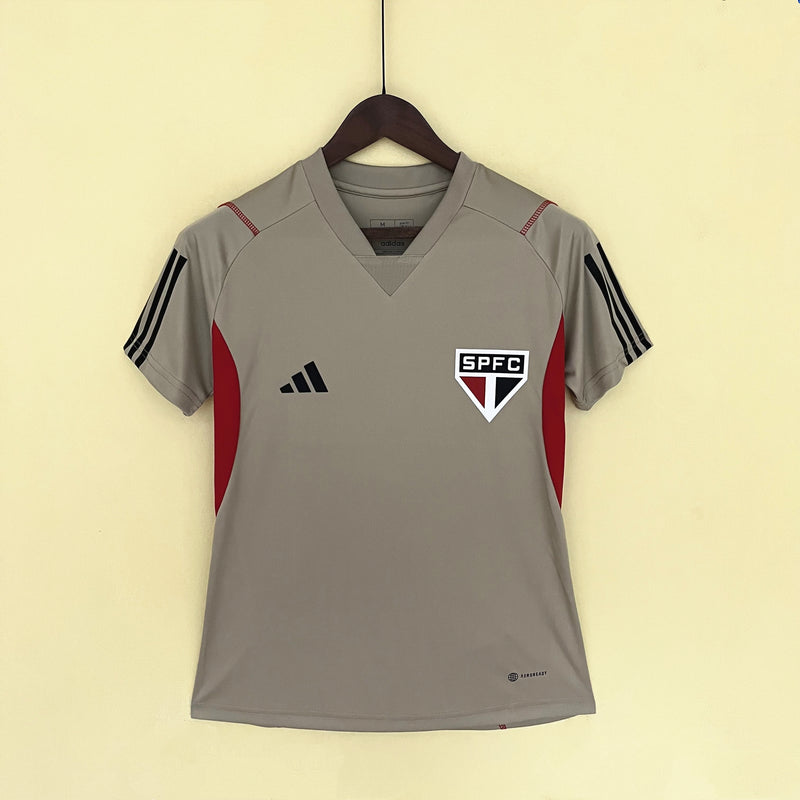 Camisa de Treino São Paulo | 23/24 Torcedor Adidas - Feminina - Dourada