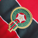 Camisa III Marrocos Retrô | 1998 Puma - Vermelha e Verde - Manga Longa