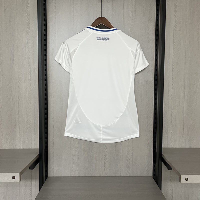 Camisa II Cruzeiro | 25/26 Torcedor Adidas - Branca e Azul - Feminina