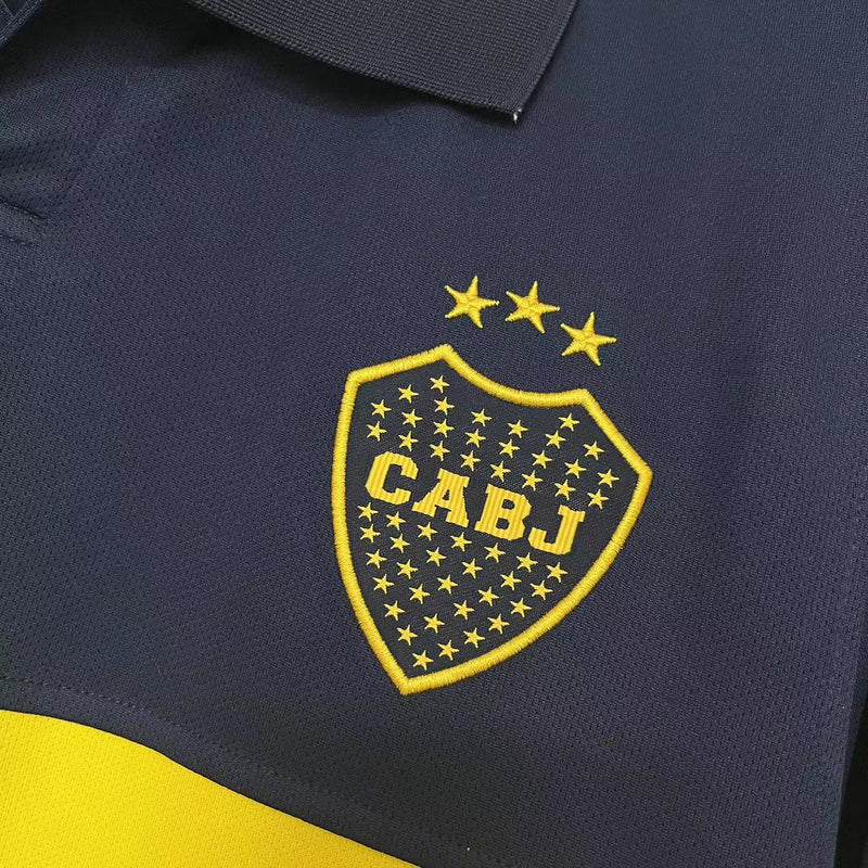 Camisa I Boca Juniors Retrô | 09/10 Torcedor Nike - Azul e Amarela