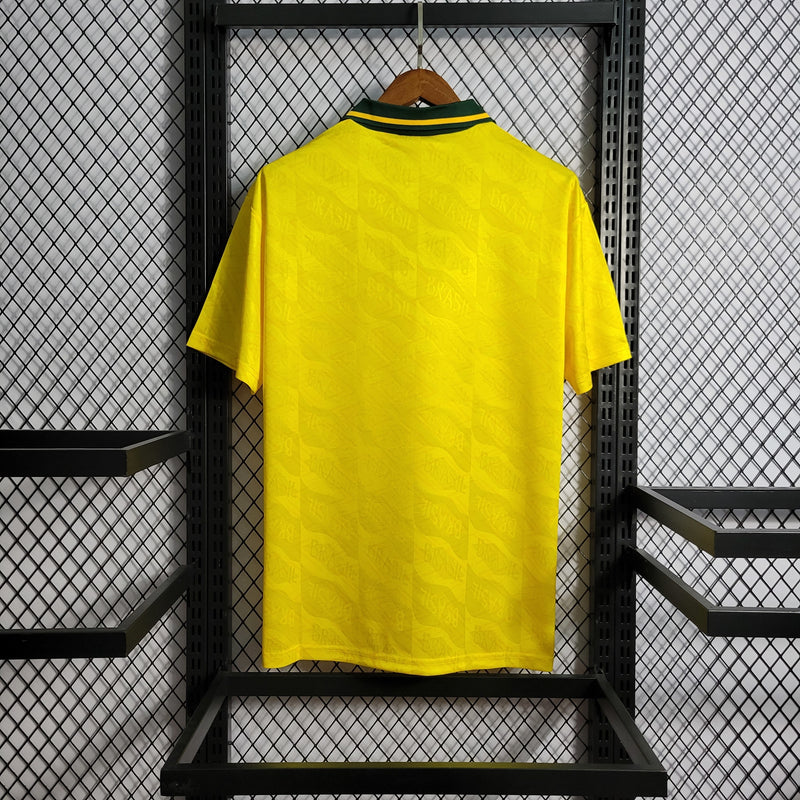 Camisa I Brasil Retrô | 1992 Umbro - Amarela