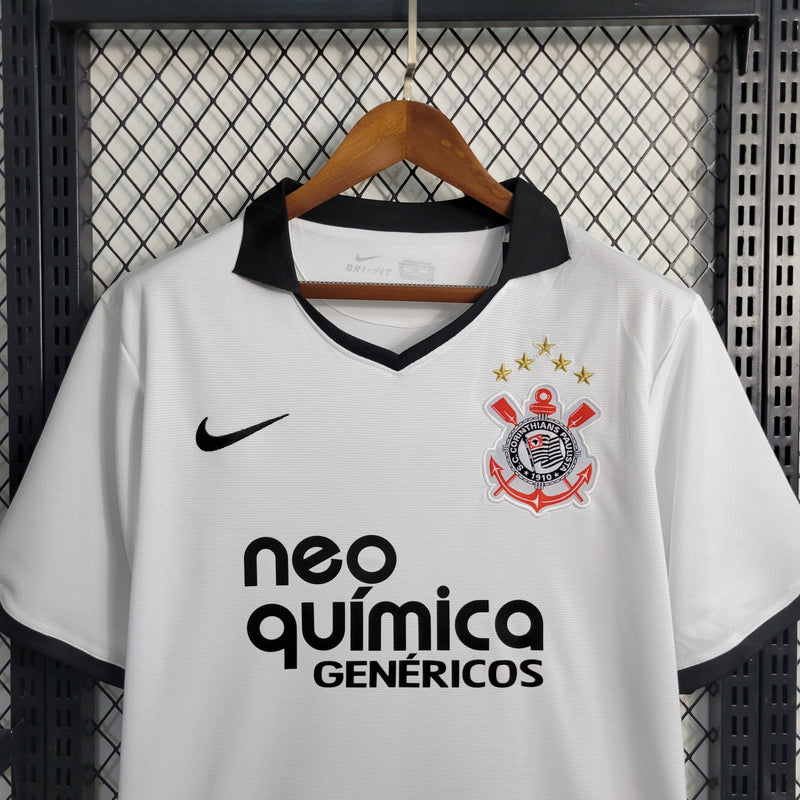 Camisa I Corinthians Retrô | 2011/12 Nike - Branca