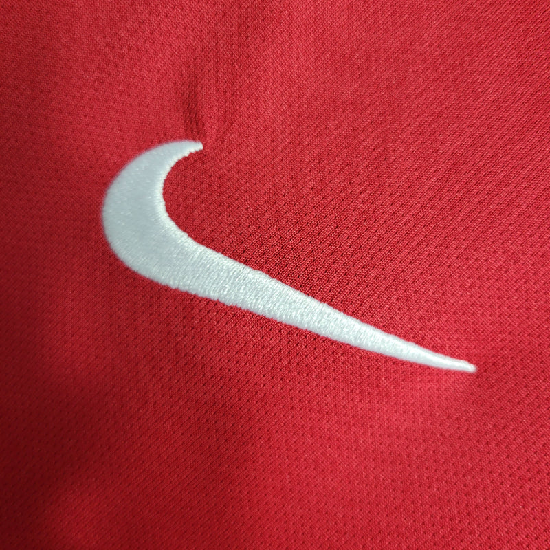 Camisa I Portugal Retrô | 2016 Torcedor Nike - Vermelha - Manga Longa