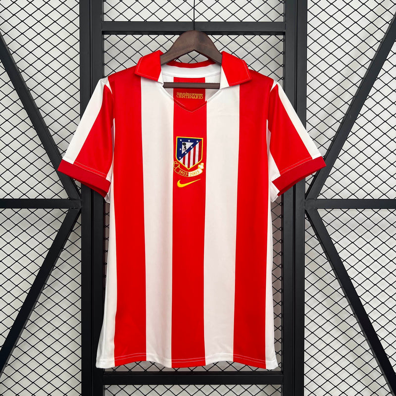 Camisa I Atlético de Madrid Retrô | 03/04 Nike - Vermelha e Branca