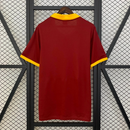 Camisa I Roma Retrô | 89/90 Ennerre - Vermelha e Amarela