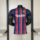 Camisa Edição Especial Barcelona | 24/25 Modelo Jogador Nike - Azul e Vermelha
