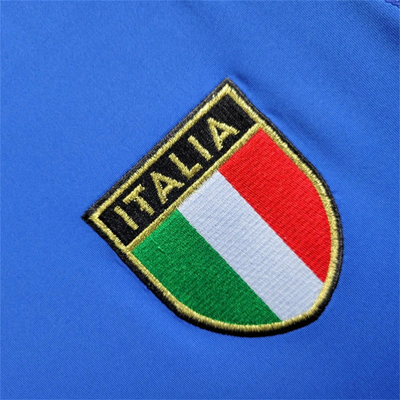 Camisa I Itália Retrô | 2000 Kappa - Azul