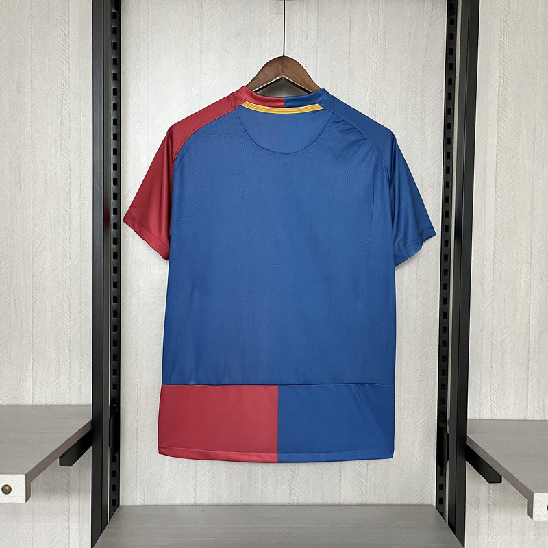Camisa I Barcelona Retrô | 08/09 Nike - Vermelha e Azul