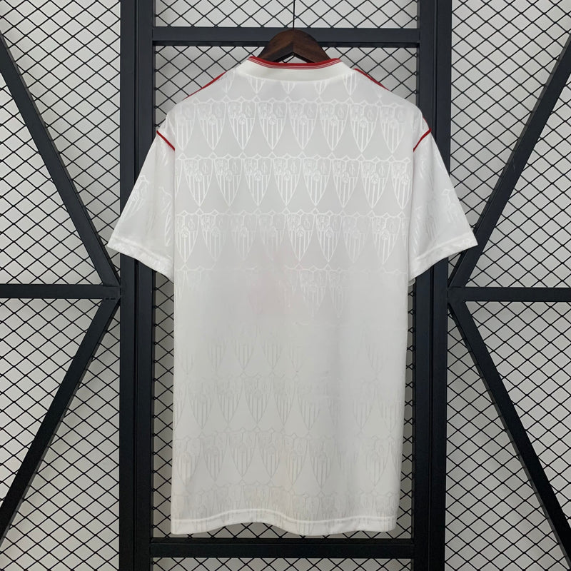 Camisa I Sevilla Retrô | 91/92 Bukta - Branca