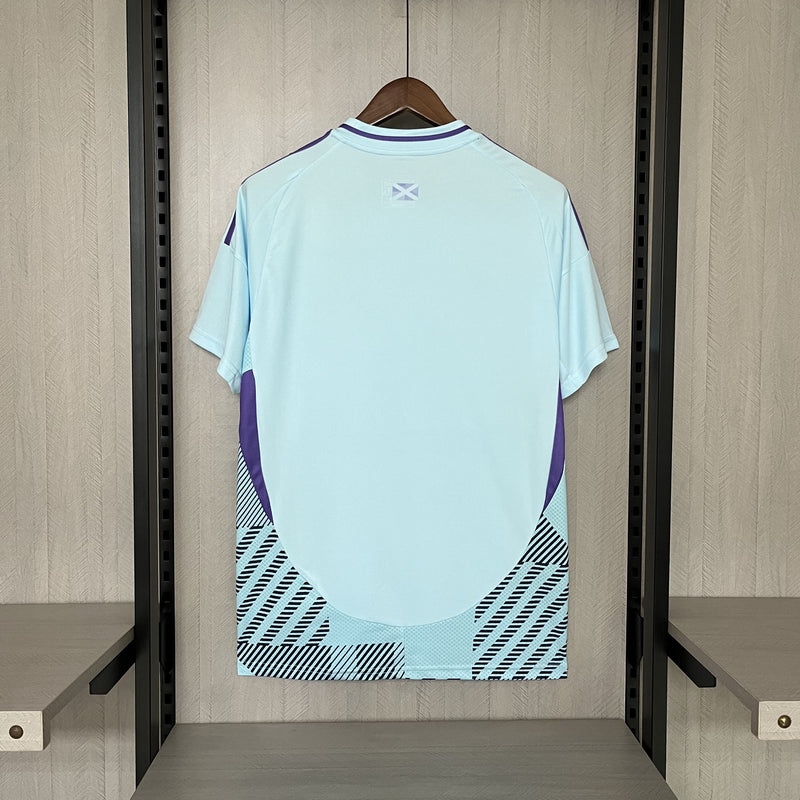 Camisa II Escócia | 2024 Torcedor Adidas - Azul e Roxa