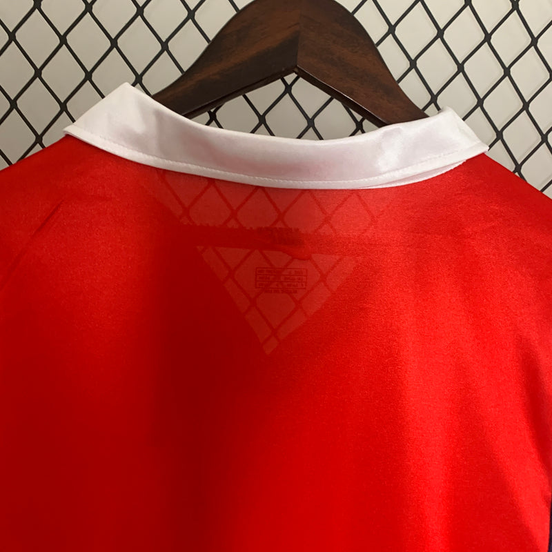 Camisa I Arsenal Retrô | 98/99 Nike - Vermelha e Branca - Manga Longa