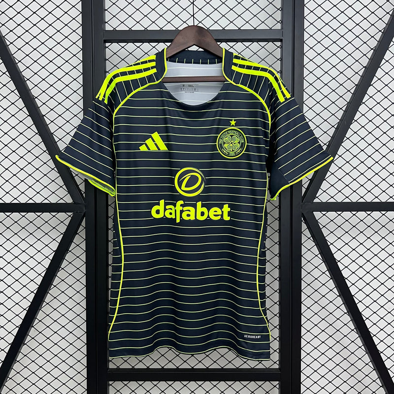 Camisa II Celtic | 25/26 Torcedor Adidas - Preta e Verde