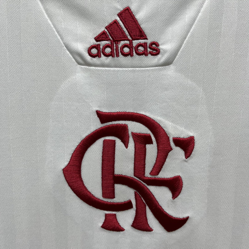 Camisa Icon Flamengo | 23/24 Torcedor Adidas - Branca