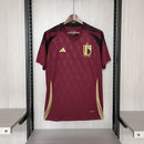 Camisa I Bélgica | 2024 Torcedor Adidas - Vinho