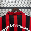 Camisa I Bayer Leverkusen Retrô | 01/02 Adidas - Vermelha e Preta