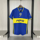 Camisa I Boca Juniors Retrô | 02/03 Nike - Azul e Amarela