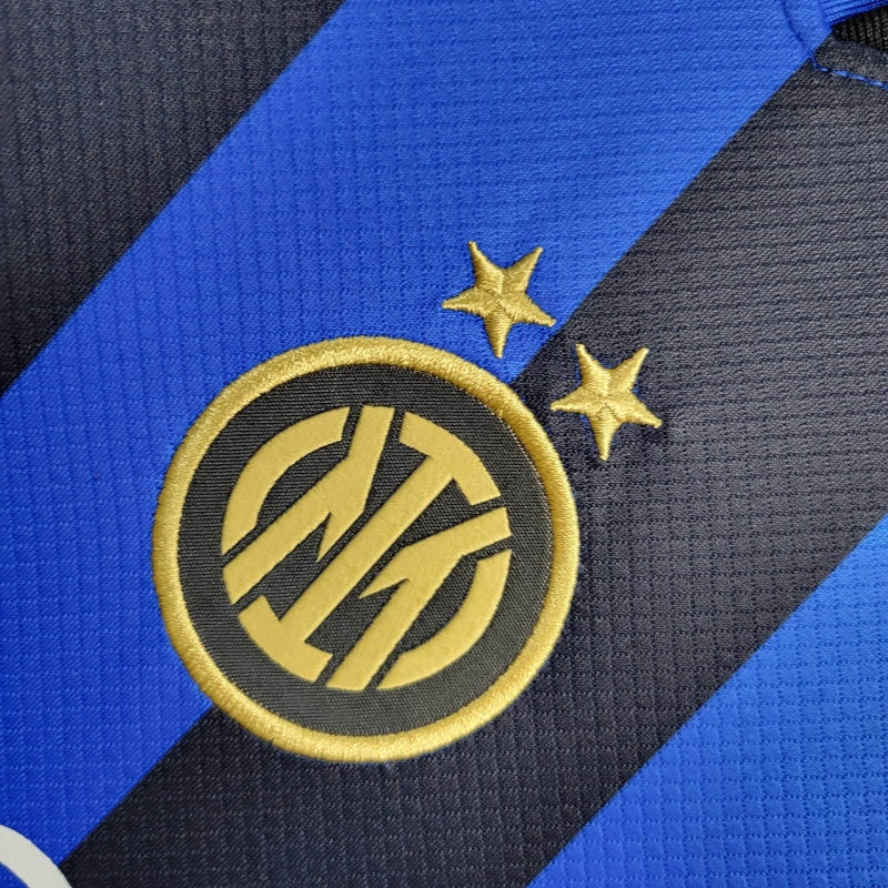 Camisa I Inter de Milão | 24/25 Torcedor Nike - Azul e Preta - Feminina