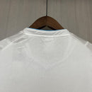 Camisa I Olympique de Marseille Retrô | 2002/03 Adidas- Branca e Azul