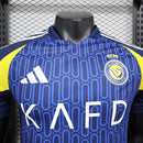 Camisa II Al-Nassr | 24/25 Modelo Jogador Adidas - Azul e Amarelo