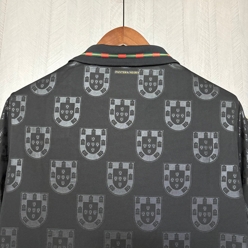 Camisa Pantera Negra Portugal | 2026 Torcedor Puma - Preta