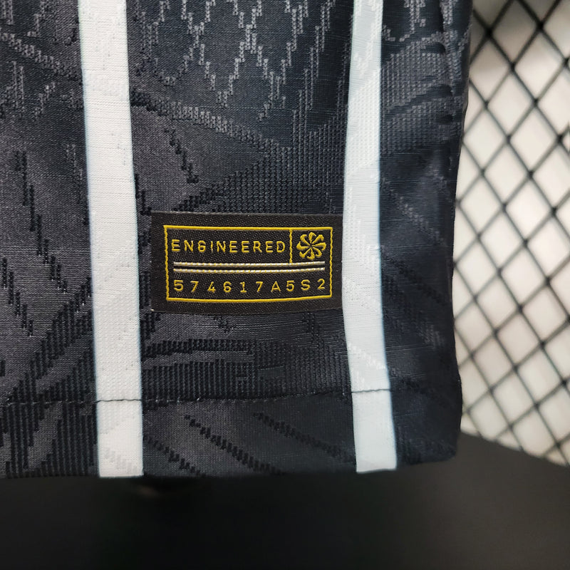 Camisa II Corinthians | 23/24 Modelo Jogador Nike - Preta e Branca