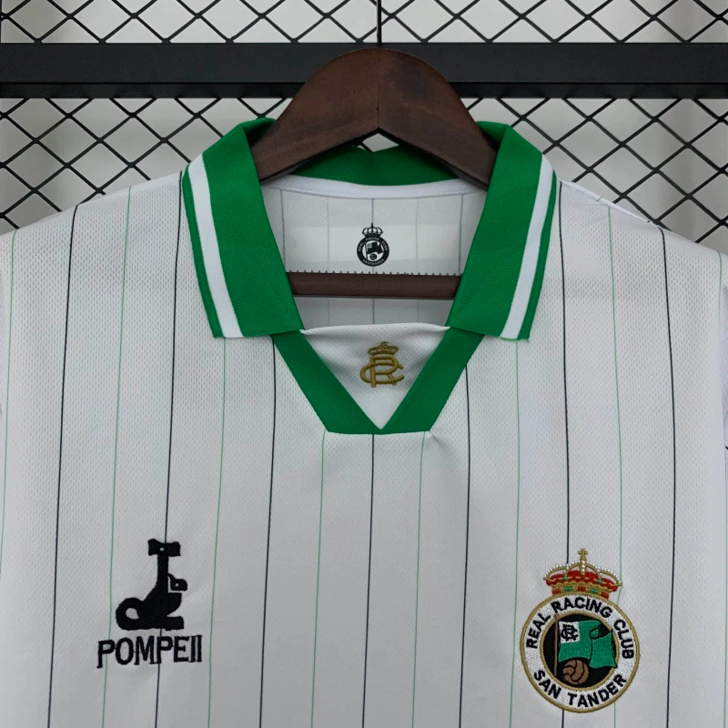 Camisa Aniversário Racing Club Santander | 24/25 Torcedor Austral - Branca e Verde