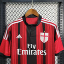 Camisa I Milan Retrô | 14/15 Adidas - Vermelha e Preta