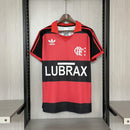 Camisa I Flamengo Retrô | 1986 Adidas - Vermelha e Preta