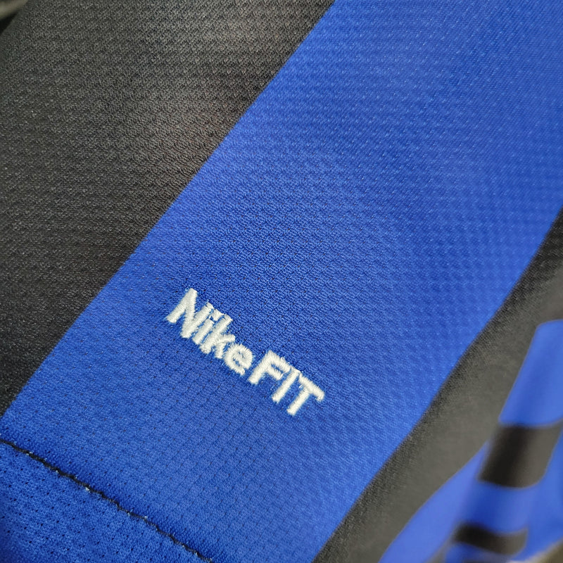 Camisa I Inter de Milão Retrô | 09/10 Nike - Azul e Preta