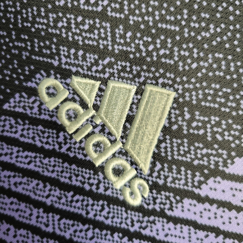 Camisa III Lyon | 23/24 Torcedor Adidas - Roxa e Preta