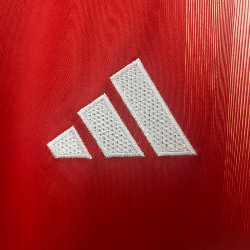 Camisa I Bayern de Munique | 25/26 Torcedor Adidas - Vermelha e Branca