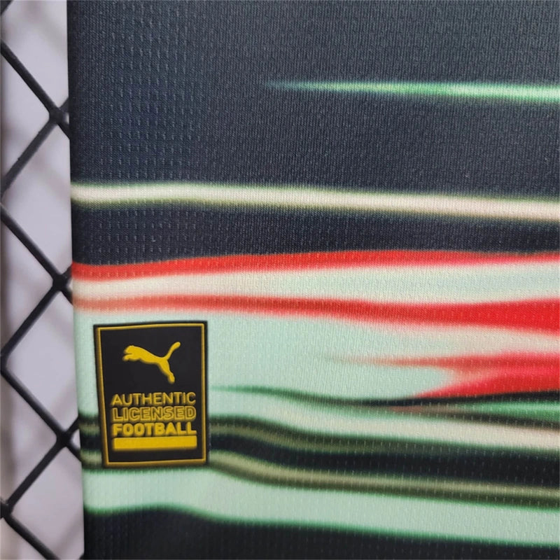 Camisa II Portugal | 2025 Torcedor - Preta Verde e Vermelha