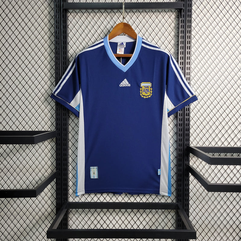 Camisa II Argentina Retrô | 1998 Adidas - Azul