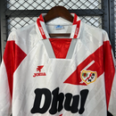 Camisa I Rayo Vallecano Retrô | 94/95 Joma - Branca e Vermelha