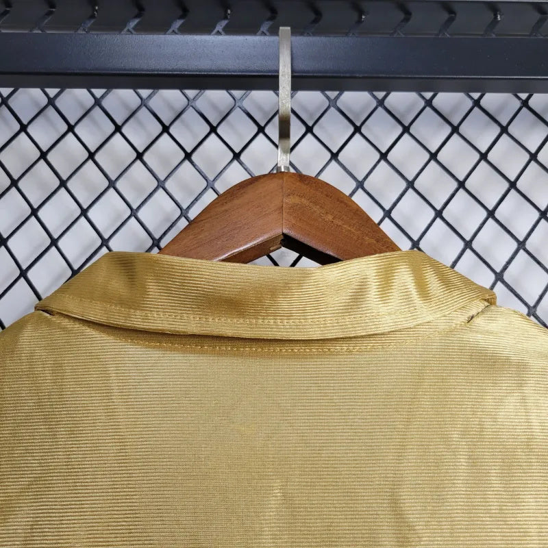 Camisa II Barcelona Retrô | 01/02 Nike - Dourada