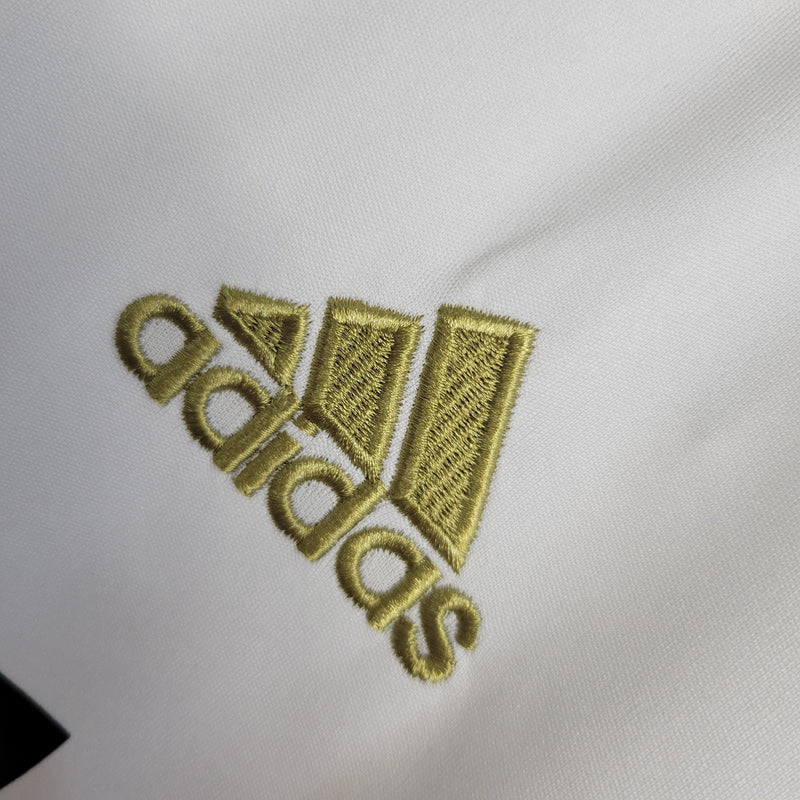 Camisa I Real Madrid Retrô | 11/12 Adidas - Branca - Manga Longa