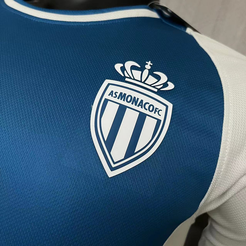 Camisa III Monaco | 23/24 Modelo Jogador Kappa - Azul e Branca