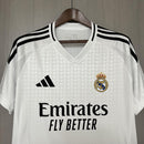 Camisa I Real Madrid | 24/25 Torcedor Adidas - Branca