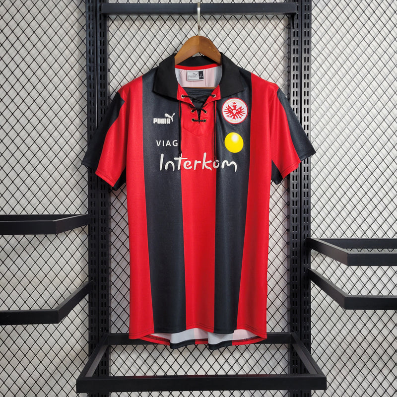 Camisa I Frankfurt Retrô | Centenário 98/00 Puma - Vermelha e Preta