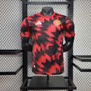 Camisa de Treino Manchester United | 25/26 Modelo Jogador Adidas - Vermelha e Preta