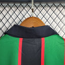 Camisa II Aston Villa Retrô | 93/95 Asics - Verde Vermelha e Preta