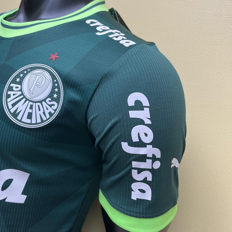 Camisa I Palmeiras | 23/24 Modelo Jogador Puma - Verde (Patrocínios)