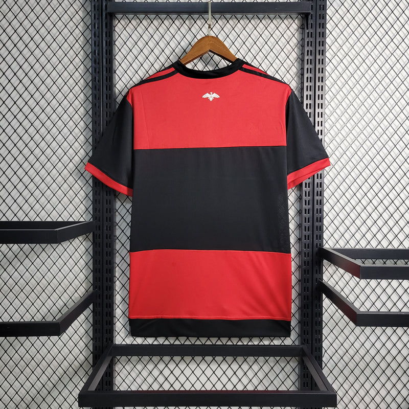 Camisa I Flamengo Retrô | 17/18 Adidas - Vermelha e Preta