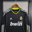 Camisa II Real Madrid Retrô | 10/11 Adidas - Preta - Manga Longa