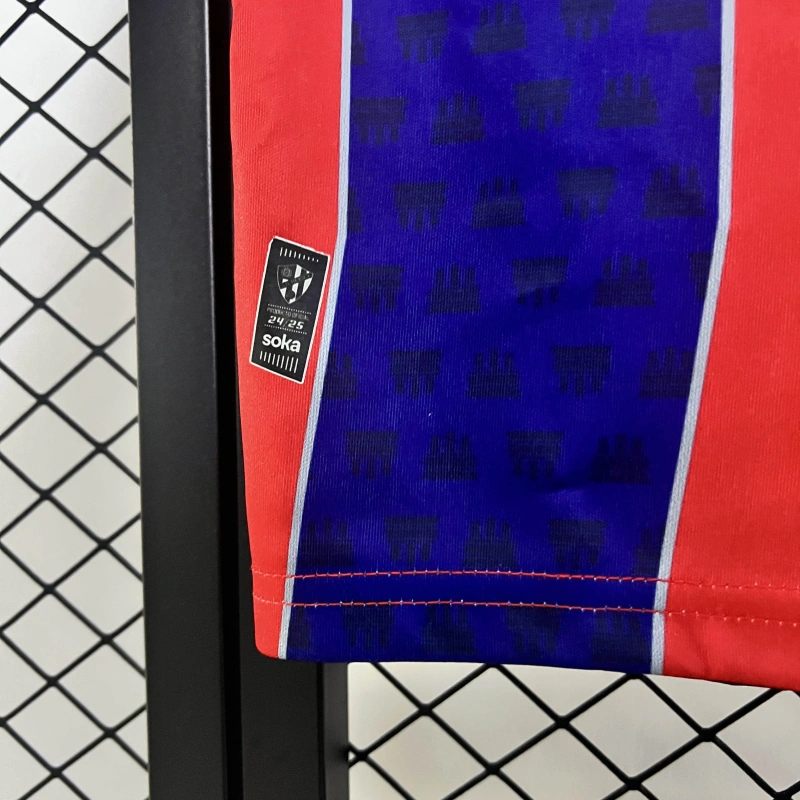 Camisa I SD Huesca | 24/25 Torcedor Soka - Azul e Vermelha