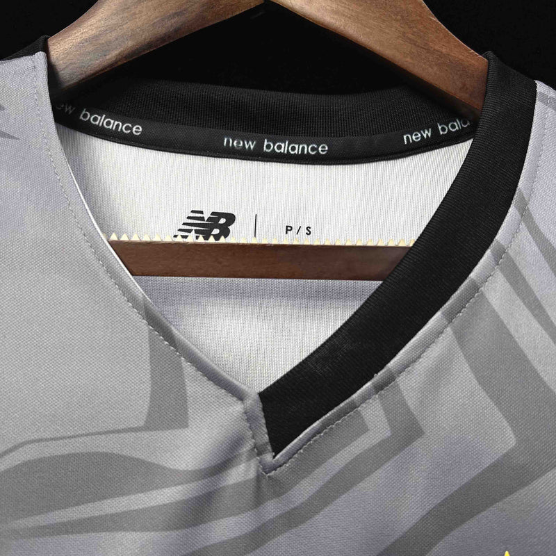 Camisa II Goleiro São Paulo | 24/25 Torcedor New Balance - Cinza