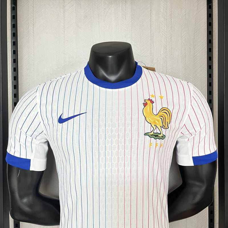 Camisa II França | 24/25 Modelo Jogador Nike - Branca