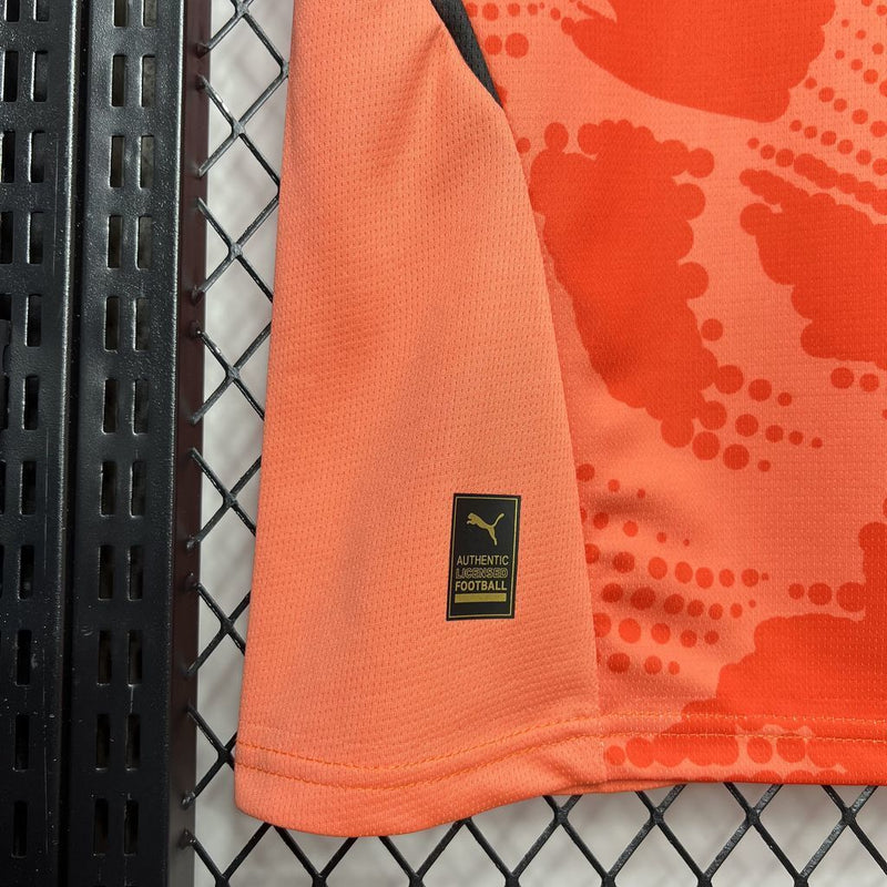 Camisa Goleiro Manchester City | 24/25 Torcedor Puma - Laranja