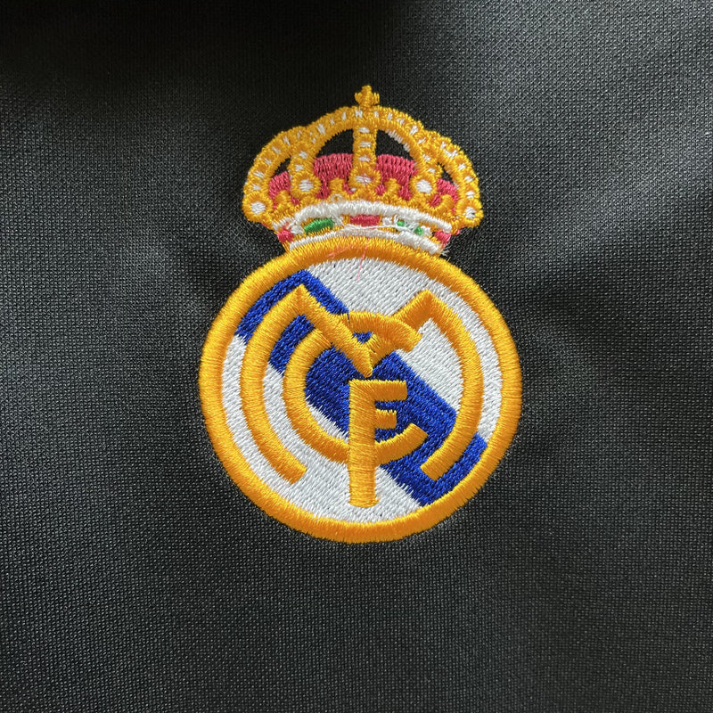 Camisa II Real Madrid Retrô | 02/03 Torcedor Adidas - Preta