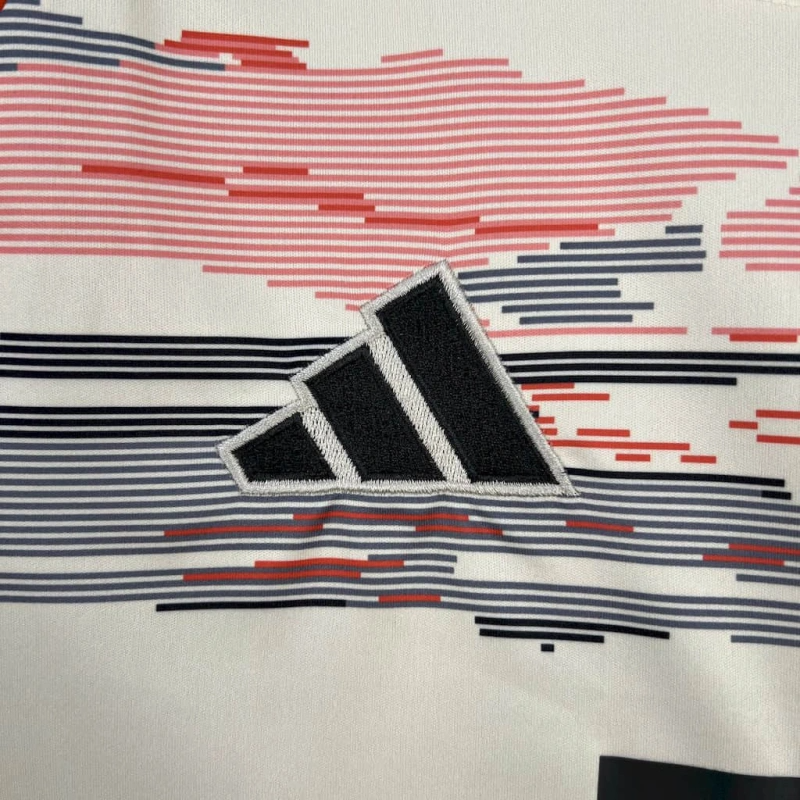 Camisa II Bayern de Munique | 25/26 Torcedor Adidas - Branca Cinza e Laranja
